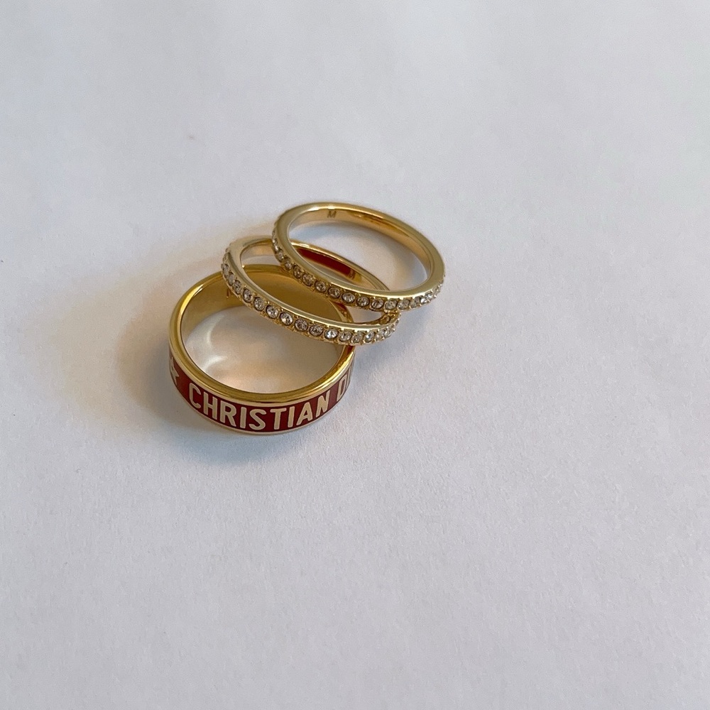 DIOR Code Ring Set - Picture 10 of 16